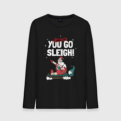 Мужской лонгслив Come on you go sleigh
