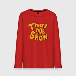 Лонгслив хлопковый мужской That 70s show, цвет: красный