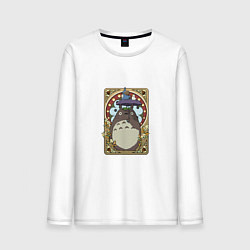 Мужской лонгслив Totoro card