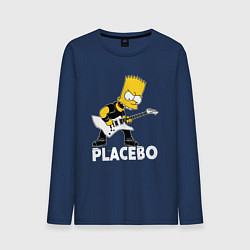 Мужской лонгслив Placebo Барт Симпсон рокер