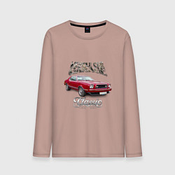 Мужской лонгслив Маслкар Ford Mustang