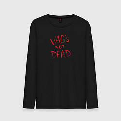 Лонгслив хлопковый мужской VAG not dead, цвет: черный