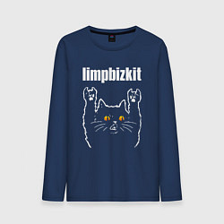 Мужской лонгслив Limp Bizkit rock cat