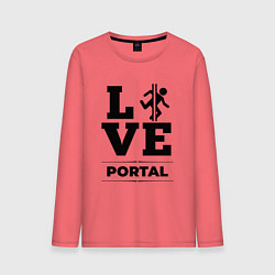 Мужской лонгслив Portal love classic