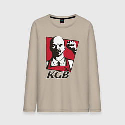Мужской лонгслив KGB Lenin