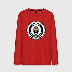 Лонгслив хлопковый мужской Juventus club, цвет: красный
