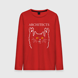 Мужской лонгслив Architects rock cat