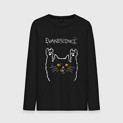 Мужской лонгслив Evanescence rock cat