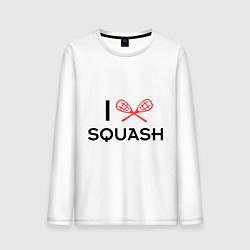 Мужской лонгслив I Love Squash