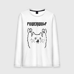 Мужской лонгслив Powerwolf - rock cat