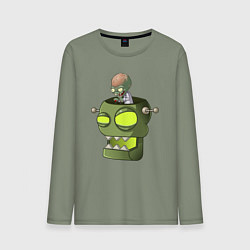 Лонгслив хлопковый мужской Зомбосс, цвет: авокадо