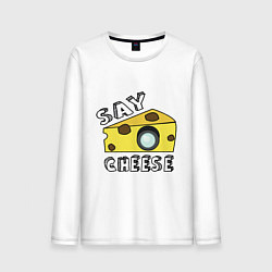 Мужской лонгслив Say cheese