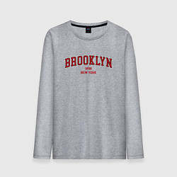 Мужской лонгслив Brooklyn New York