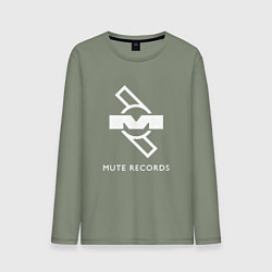 Мужской лонгслив Depeche Mode Mute Records Logo