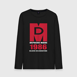 Мужской лонгслив Depeche Mode - Black Celebration album merch