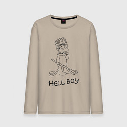 Мужской лонгслив Bart hellboy Lill Peep