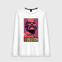 Мужской лонгслив Lenin revolution