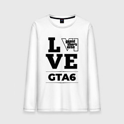 Мужской лонгслив GTA6 love classic