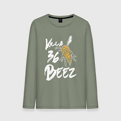 Мужской лонгслив Killa beez 36