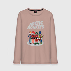 Мужской лонгслив Arctic Monkeys clowns