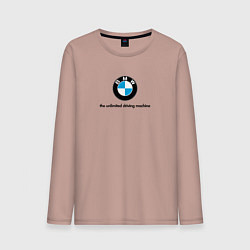 Мужской лонгслив BMW the unlimited driving machine