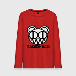 Мужской лонгслив Radiohead logo bear