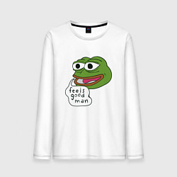 Мужской лонгслив Pepe feels good man