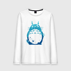 Мужской лонгслив Blue Totoro