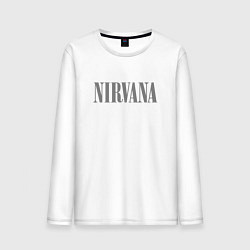 Мужской лонгслив Nirvana black album