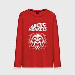 Мужской лонгслив Arctic Monkeys rock panda
