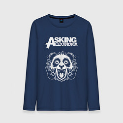 Мужской лонгслив Asking Alexandria rock panda