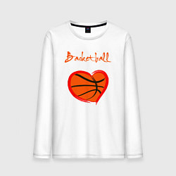 Мужской лонгслив Basket love