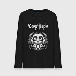 Мужской лонгслив Deep Purple rock panda