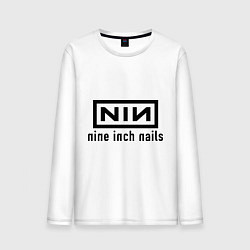 Мужской лонгслив NIN: Nine inch nails