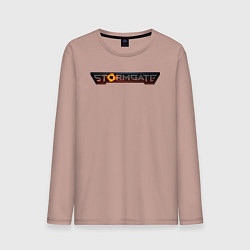 Мужской лонгслив Stormgate logo