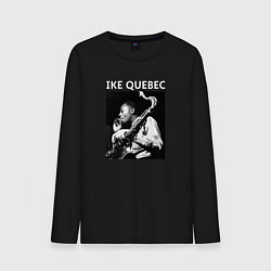 Лонгслив хлопковый мужской Tribute to Ike Quebec, цвет: черный
