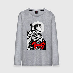 Лонгслив хлопковый мужской Berserker - Gats, цвет: меланж