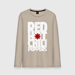 Мужской лонгслив RHCP - title and logo