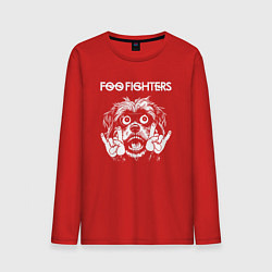 Мужской лонгслив Foo Fighters rock dog