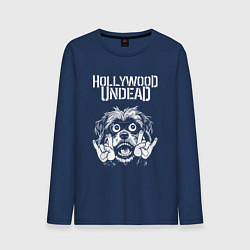 Мужской лонгслив Hollywood Undead rock dog