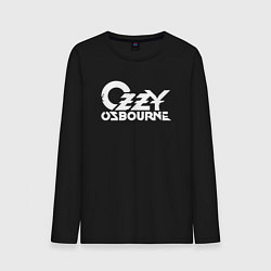 Лонгслив хлопковый мужской Ozzy Osbourne - logo, цвет: черный