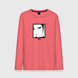 Лонгслив хлопковый мужской Xg Idol, цвет: коралловый