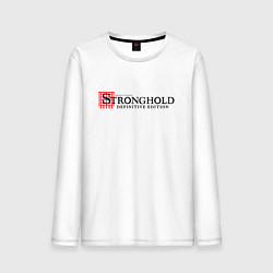 Лонгслив хлопковый мужской Stronghold Crusader Definitive Edition, цвет: белый