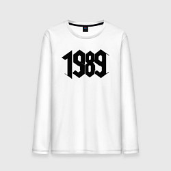 Мужской лонгслив 1989 год в стиле ретро