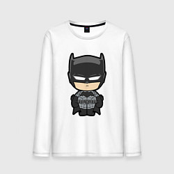 Лонгслив хлопковый мужской Batman baby, цвет: белый
