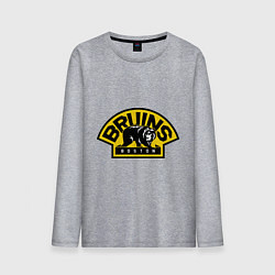 Мужской лонгслив HC Boston Bruins Label