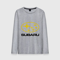 Мужской лонгслив Subaru Logo