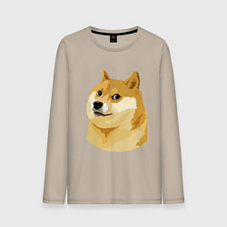 Мужской лонгслив Doge