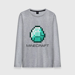 Мужской лонгслив Minecraft Diamond