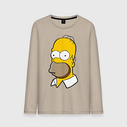 Мужской лонгслив Sad Homer